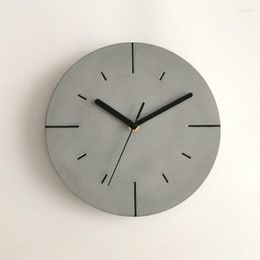 Wall Clocks Kitchen Industrial-Style Cement Clock Mechanism Modern Office Silent Industrial Mural Duvar Saati Home Decor YX50WC