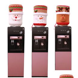 Christmas Decorations Water Dispenser Dust Er Home Accessories Drinking Fountain Decor Bucket Fabrics Xmas Office Decoration Drop Deli Dho68