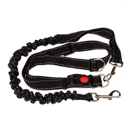 Dog Collars Leash Large Dogs Hands Free Ladies Belts Nylon Rope Reflective Waist Leashes Medium Long Miss Harness Size