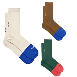 Sports Socks MAAP Division Cycling Mtb Road Bike Compression Outdoor Sport Running Pro Team Racing 230814