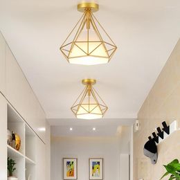 Ceiling Lights Nordic Household Commercial Balcony Stairs Into The Corridor Intelligent Light Control Human Body Induction Lamp