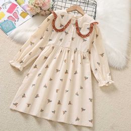 Girl's Dresses Baby Kids Elegant Dresses for Girls Clothes Teenagers Princess Party Cute Outfits Purple Dress Children Costumes Years