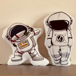 Plush Pillows Cushions Simulation Space Series Plush Pillow Toys Astronaut Spaceman Rocket Spacecraft Stuffed Doll Nap Pillow Boys Kids Birthday Gifts 230804