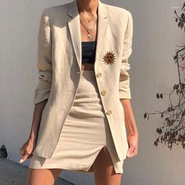 Women's Suits Preppy Style Embroidered Blazer Women Mid Length Patchwork Double Breasted Suit Office Lady 2023 Fashion Vintage Blazers Y2k