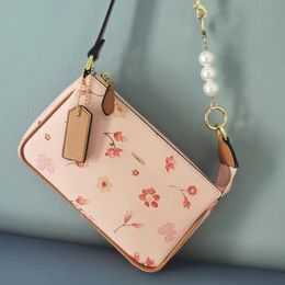 Top designer bag Underarm Bag Crescent Moon Handbags Luxury Women Strawberry Letters Hobo Shoulder Bags Adjustable Purse Wallet cute tote bags