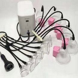 Vacuum Suction Cups Pump Therapy for Butt Lifting, Buttocks and Breast Enlargement - All-in-one Body Enhancement Massager Machine