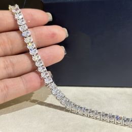 Luxury Chain Bracelets Harry W Brand Designer Top S925 Sterling Silver Full Zircon Chain Charm Bracelet For Women Wedding Jewelry Party Gift