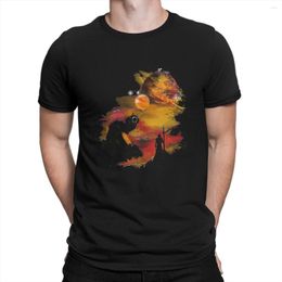 Men's T Shirts Dune Chronicles Sci-Fi Movie Man TShirt Sunset On Arrakis Fashion Polyester Shirt Original Streetwear Trend