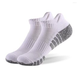 Sports Socks Professional Men's Cotton Running Athletic Low-cut Thick Knit Outdoor Fitness Breathable Quick Dry Ankle