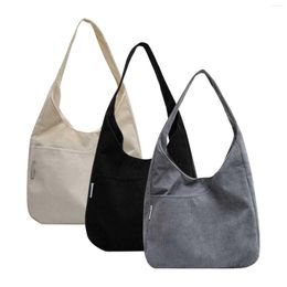 Waist Bags Fashion Corduroy Bag Casual Large Capacity Shoulder Women's Travel Sports Canvas Tote For Women
