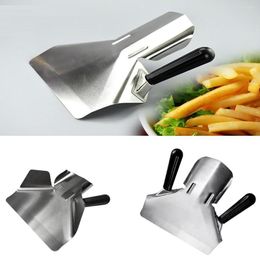 Tea Scoops Durable Single/Double Handle Chip French Fries Shovel Kitchenware