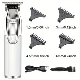 Professional Hair Clipper Cordless Electric Hair Trimmer Rechargeable Men's Beard Trimmer Rechargeable Hair Cutting Grooming Kit