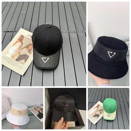 Designer baseball cap casquette bucket hat caps for Men Woman fisherman Buckets hats patchwork High Quality