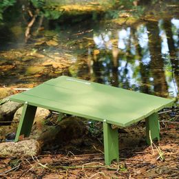 Camp Furniture Portable Camping Table Mini Folding Lightweight Aluminum Alloy Ultralight Strong Load-bearing Outdoor Supplies