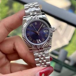Women's automatic watch designer classic 31MM watch 904L all stainless steel strap 007 sapphire waterproof watch montre de lux