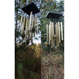 Decorative Objects Figurines 1 X Large Wind Chimes Bells Copper Tubes Outdoor Yard Garden Home Decor Ornament 230804