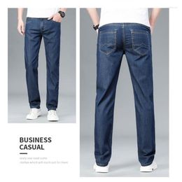 Men's Jeans 2023 Winter And Autumn Mens Casual Fashion Slim Cotton Denim Pants Skinny