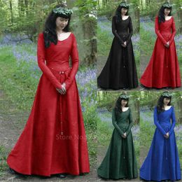 Theme Costume New Halloween Comes for Mediaeval Cosplay Women Renaissance Victoria Dress Middle Ages Carnival Party Clothing S-5XL L230804