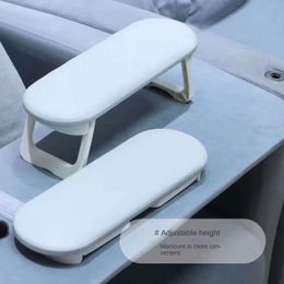 Hand Rests Japanese Nail Hand Rest Pillow Foldable Salon Table Hand Cushion Pillow Holder Arm Rests Minimalism Nail Art Stand Manicure Tool 230804