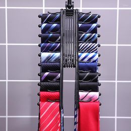 Hangers Adjustable Tie Hanger Rack Closet Holder Household Organiser Racks 20 Row Belt Storage Men's