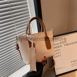 Shoulder Bucket 2023 Spring/Summer Leisure Commuter Handbag Korean Edition Tote Fashion Simple One Bagstylishhandbagsstorestylishhandbagsstore