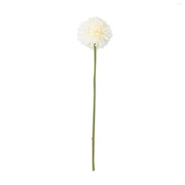 Decorative Flowers Ball Potted Wedding Flower Decoration Room Living Simulation Silk Home Chrysanthemum Artificial Tropical