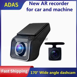 Car DVRs HD Car Dash Cam Single Dual Lens Dash Camera ADAS Wide Angle Night Vision 24H Parking Monitor Car DVR Black Box Driving Recorder x0804 x0804