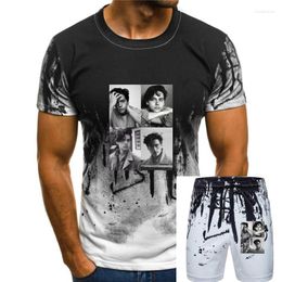 Men's Tracksuits Cole Sprouse T Shirt Collage B W T-Shirt Male Tee Classic Printed Fun Plus Size Short-Sleeve Tshirt