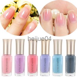 Nail Polish New Nail Polish Candy Nude Colour Quickdrying Translucent Jelly Nail Polish 10ML Environmental Protection Lasting Unpeelable x0806