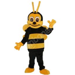 High Quality Cute Bee Mascot Costume Walking Halloween Suit Large Event Costume Suit Party