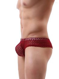 Unterhosen Herren Unterwäsche Erotische Sexy Transparente Spitze Perspektive Mesh Bulge Beutel Calzoncillo Hombre Boxerpara Sous Vetement Homme Boxer