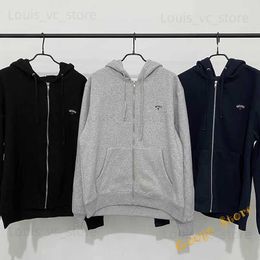 Autumn Winter New 1 1 NOAH Sweatshirts Men Women Simple Zipper Pocket Casual Loose Embroidery NOAH Long Sleeve Hoodies T230806