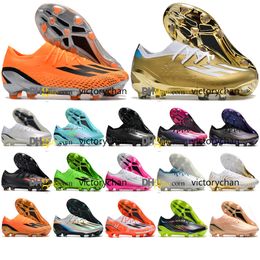 Borsa regalo Scarpe da calcio da calcio di qualità X Speedportal.1 FG Spikes Tacchetti da allenamento Pelle Oro Blu Bianco Verde Rosa Rosso Placca Scarpe da calcio da uomo Taglia US 6.5-11