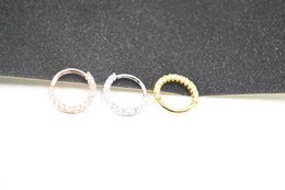 Nose Rings Studs 10pcs Body Jewelry Piercing - CZ Lip Labret Ring Ear Helix Daith Cartilage Tragus Earring Nose Septum Ring Bend Shine 18gX6/8mm L230806