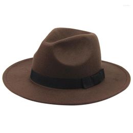 Berets Solid Colour Cowboy Hat Wide Brim Theme Party Adult Unisex Street Performances Hats Hippies Cap Halloween Accessories