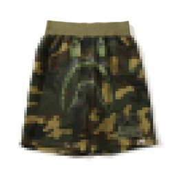 bathing ape Men's Shorts Summer New Teenagers Shark Camouflage Shorts Spring Men Casual Beachwear Pants Bathing APE Pants