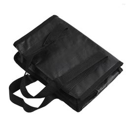 Storage Bags Meal Delivery Insulation Bag Encrypted Waterproof Oxford Cloth 16L/28L/50L Double Zip For Takeaway