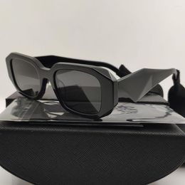 Sonnenbrille Schwarz Acetat Frauen Party Mit Klebeband Für Männliche Ästhetische Dreidimensionale Marke Designer Mode Coole Sonnenbrille