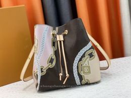 M40474 Bucket Bag Shoulder Bags Small Draw String Handbag Famous Drawstring purse Women Genuine leather one-shoulder Cross Body Travel Pouch Classic messenger bag