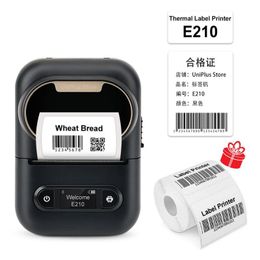 adhesive label printer wireless thermal printer portable Labelling machine barcode mini printer sticker similar as niimbot b21