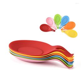 Table Runner Silicone Spoon Mat Holder Pad Heat Resistant Placemat Eggbeater Accessory For Kitchen FO Sale