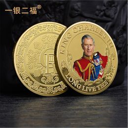 Arts and Crafts Collected Tourism Commemorative Double sided Color Printing Commemorative Medal Foreign Trade Crafts Collection