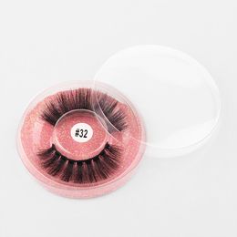 Handmade Faux Eyelash 3D Eyelash Wholesale Soft Lashes Natural False Eyelashes Reusable Messy Fake Lashes In Bulk Cilios Makeup E489