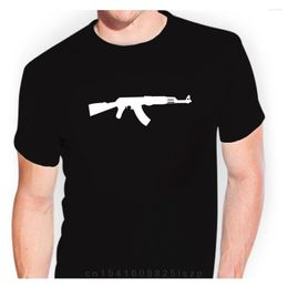 Men's T Shirts Kalashnikov - Tsf0294 Shirt Sticker Bomb Itself Harajuku Casual Cotton Round-neck Short Sleeve Eu Size Tee