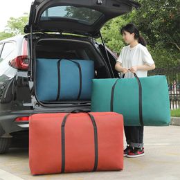 Storage Bags Big Capacity Bag Portable Waterproof Dustproof Moistureproof Quilt Clothes Closet Under-Bed Packing Organiser