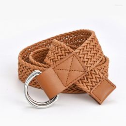 Belts Fashion Belt For Women Jeans Versatile Womens Sweater Dress Accessories Knitted Leather Casual Waistband Width 3.2cm