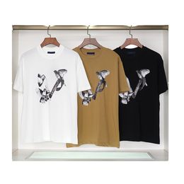 Men's T-Shirts Fashion Tops Casual Man Womens Loose Tees With Letters Print Short Sleeves Summer Designer Top Sell Luxury Men T Shirt