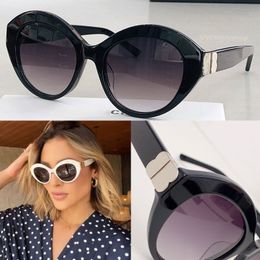 Oversized oval sunglasses fashion designer women outdoor Classic Paris runway style Occhiali da sole ovali extra large Des lunettes ovales extra grandes 0133