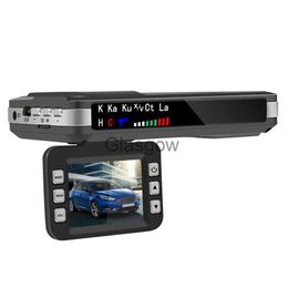 Car DVRs 2 in 1 Car DVR Camera Dash Cam English Russian Voice Radar Detector Car DVR Camera Dashboard 12v camera radar detector X K CT La x0804 x0804