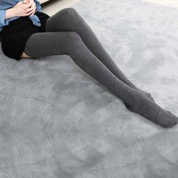 Women Socks Autumn And Winter Stockings Tall 80cm Cotton Thigh Over-the-knee Growth Lengthened